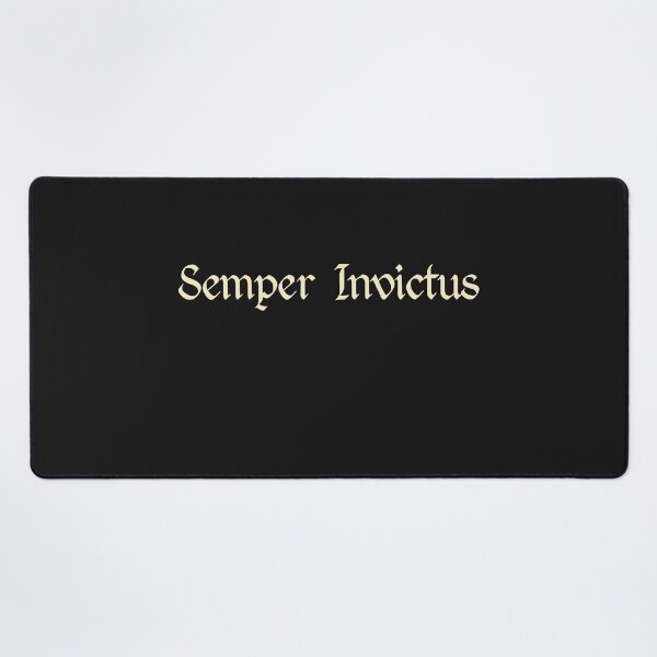 Item preview, Semper Invictus | Forever Unconquered | Stoic Latin Quote | Inner Strength designed and sold by semenol.