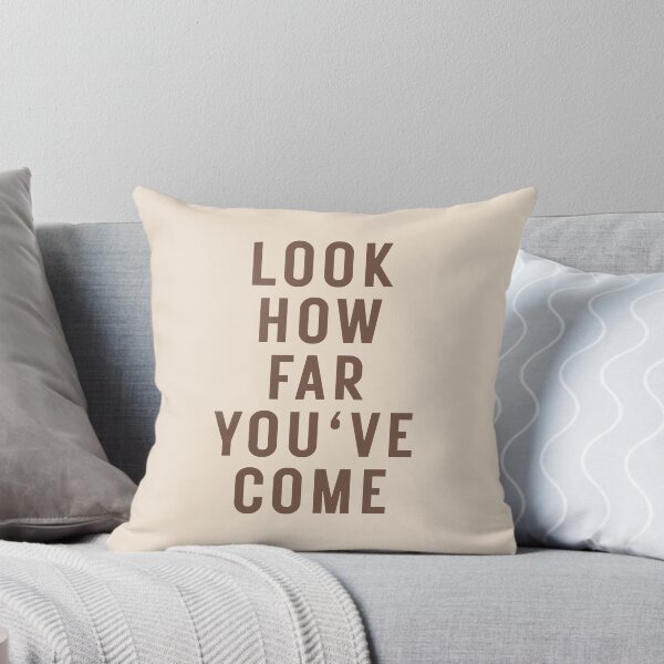 Item preview, Look How Far You've Come Minimalist Quote | Inspirational Encouraging Affirmation | Positive Mindset Quote Typography | Mental Health Inspiration | Self Growth Mindset Quote designed and sold by LitzoyGlobeArt.