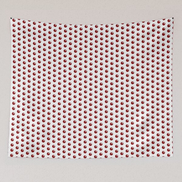 Item preview, Dark Red Retro 8 Ball Billiards Pool Design designed and sold by pattern-archive.