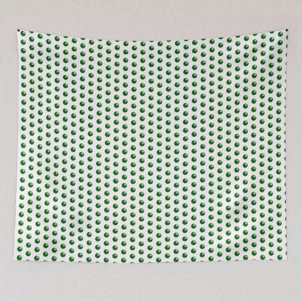 Item preview, Dark Green Retro 8 Ball Billiards Pool Design designed and sold by pattern-archive.
