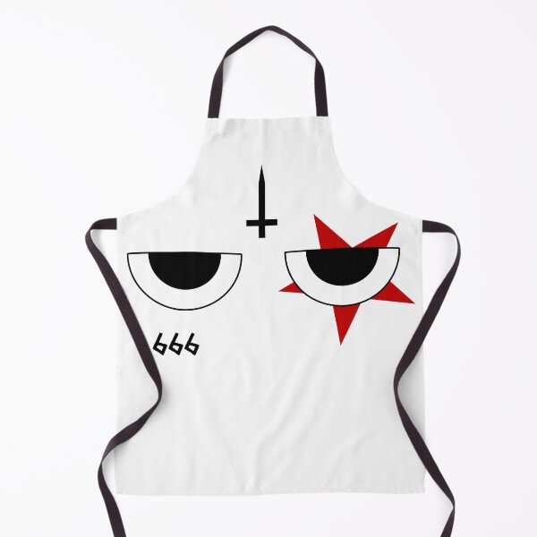 Item preview, Edgy Gothic Cartoon Eyes with Dagger and Red Pentagram designed and sold by darkskinbender.