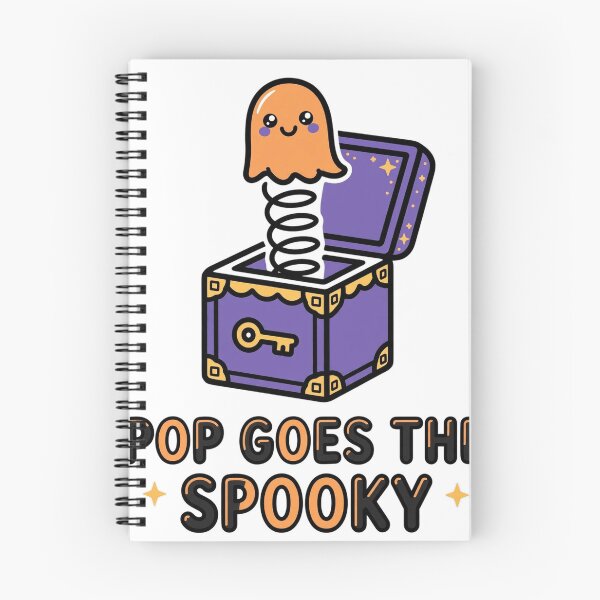 Item preview, Pop Goes The Spooky Cute Jack In The Box Halloween Tee designed and sold by A Light Worker.