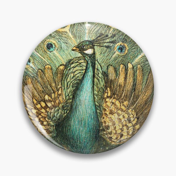 Item preview, Pauw met kippen (1878–1910) by Theo van Hoytema. designed and sold by AngyDesigns49.