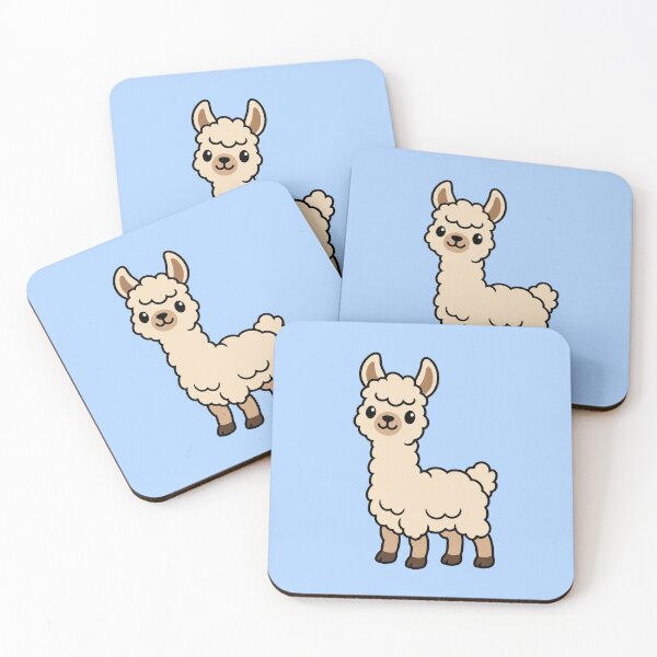 Item preview, Cute Cartoon Llama designed and sold by WildlifeDoodle.