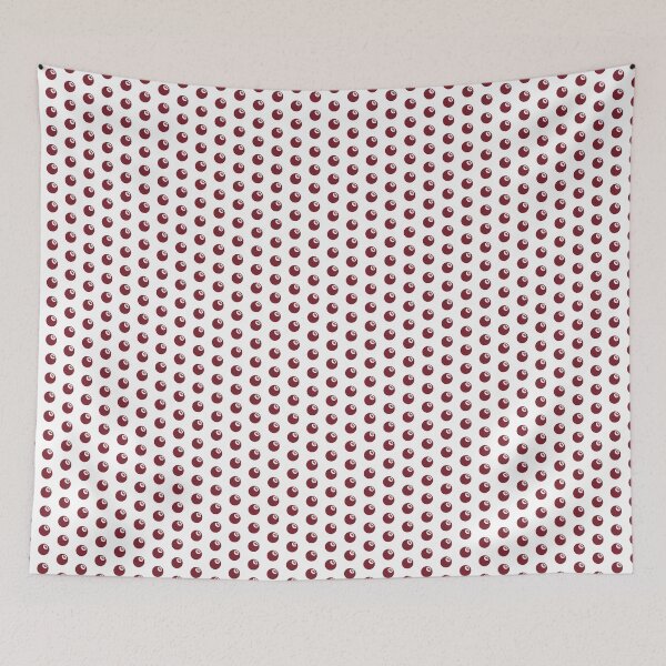 Item preview, Burgundy Retro 8 Ball Billiards Pool Design designed and sold by pattern-archive.