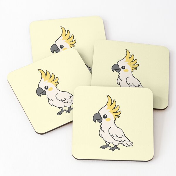 Item preview, Cute Cartoon Cockatoo designed and sold by WildlifeDoodle.
