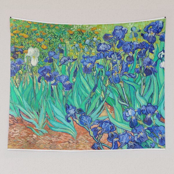 Item preview, Vincent Van Gogh's Irises (1889). designed and sold by AngyDesigns49.