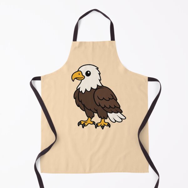 Item preview, Cute Cartoon Bald Eagle designed and sold by WildlifeDoodle.