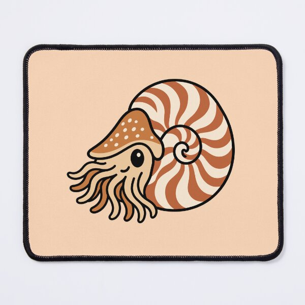 Item preview, Cute Cartoon Nautilus designed and sold by WildlifeDoodle.
