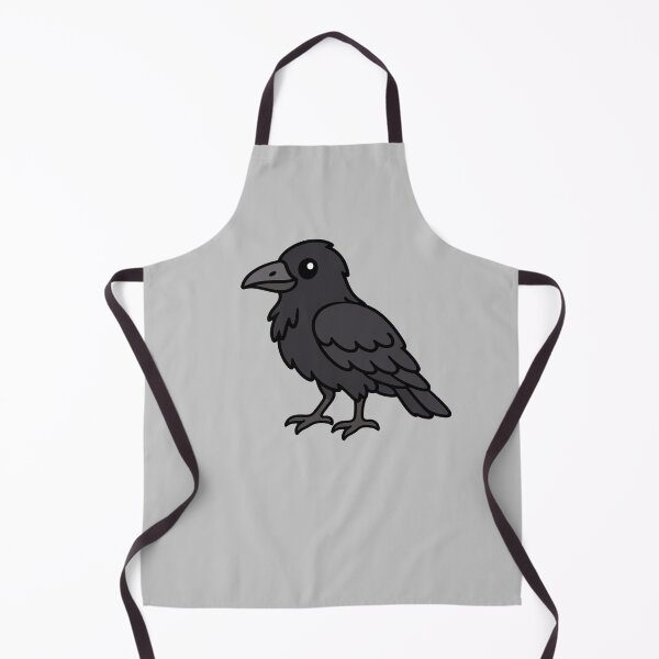 Item preview, Cute Cartoon Common Raven designed and sold by WildlifeDoodle.