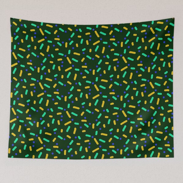 Item preview, Emerald Confetti, Dark Electric Forest Sprinkles designed and sold by Larter-designs.