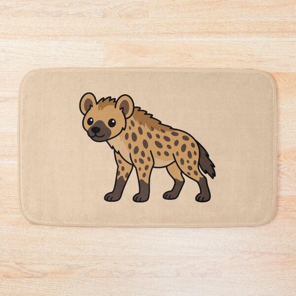Item preview, Cute Cartoon Spotted Hyena designed and sold by WildlifeDoodle.
