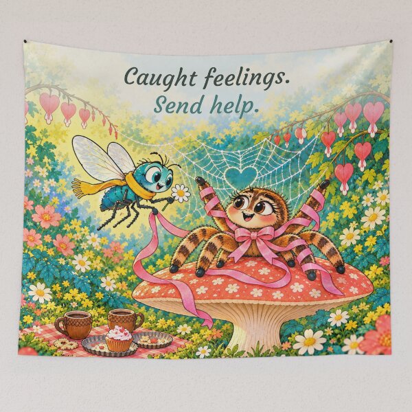 Item preview, Caught Feelings Send Help - Animal Couple designed and sold by SandboxMashery.