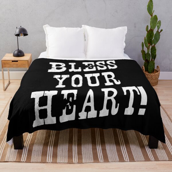 Item preview, Bless your heart 2 (white font) designed and sold by muskitt.