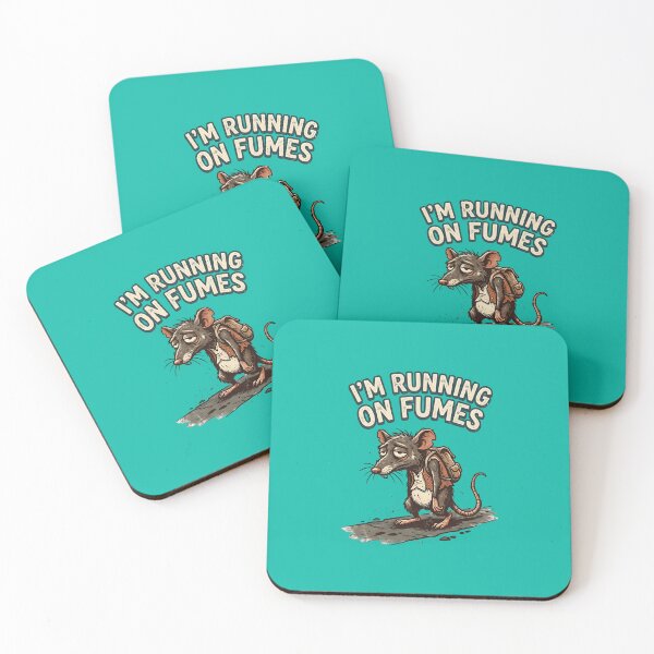 Item preview,  I'm running on fumes - Worn out Rat - Burnout designed and sold by ParadoxParadox.