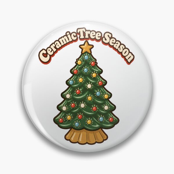 Artikelvorschau, Vintage-Weihnachtsbaum aus Keramik – Retro-Weihnachten mit Keramikbaum entworfen und verkauft von OMARFIRAS.