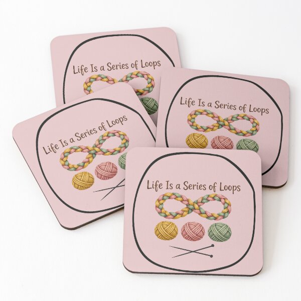 Item preview, Life Is a Series of Loops — PanaluPrint for Knitters designed and sold by PanaluPrint .