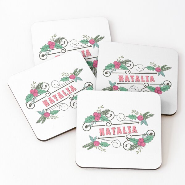 Item preview, Natalia Personalized Custom Christmas Name - Cool & Funny Design for Women and Girls designed and sold by Watsonarts.