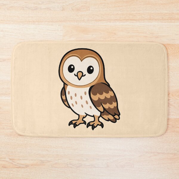 Item preview, Cute Cartoon Barn Owl designed and sold by WildlifeDoodle.