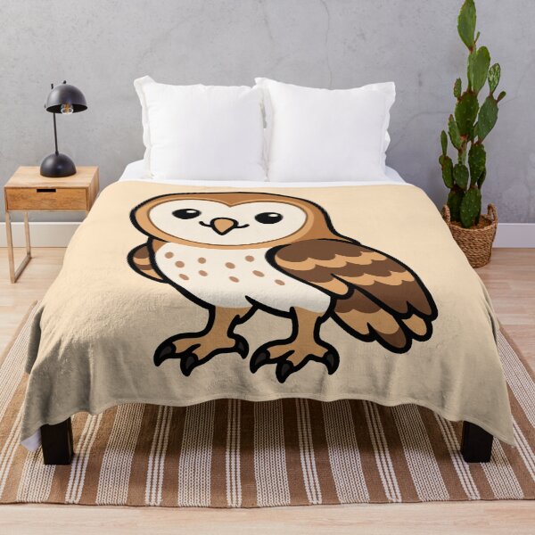 Item preview, Cute Cartoon Barn Owl designed and sold by WildlifeDoodle.