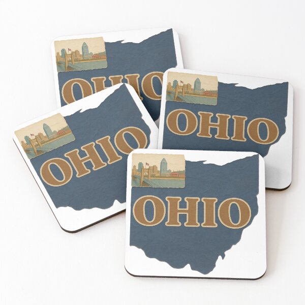 Item preview, Ohio Map | Ohio State Outline | USA Map Art designed and sold by 22k Lab Studio.
