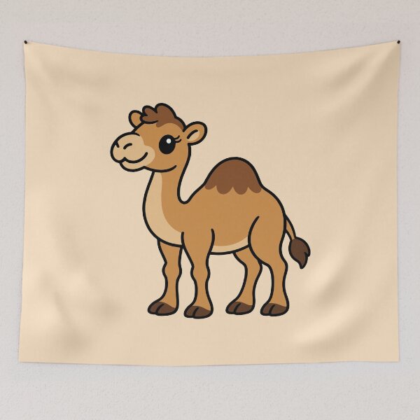Item preview, Cute Cartoon Camel designed and sold by WildlifeDoodle.