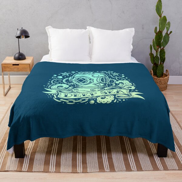 Item preview, Deep Sea Vintage Diving Helmet Scuba Diver Ocean Explorer Graphic designed and sold by KiwiRider.