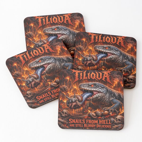 Item preview, Tiliqua - my fake heavy metal band designed and sold by Blokey Aarsevark.
