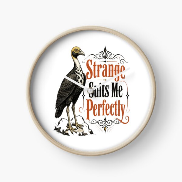 Item preview, White-necked Rockfowl Shirt - Strange Suits Me Perfectly - Gothic Halloween Bird Tee - Quirky Museum Engraving Apparel designed and sold by Max Store.