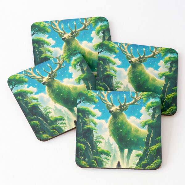 Item preview, Giant elk in watercolor: an image straight out of a dream #3. designed and sold by ELFofDREAMS.