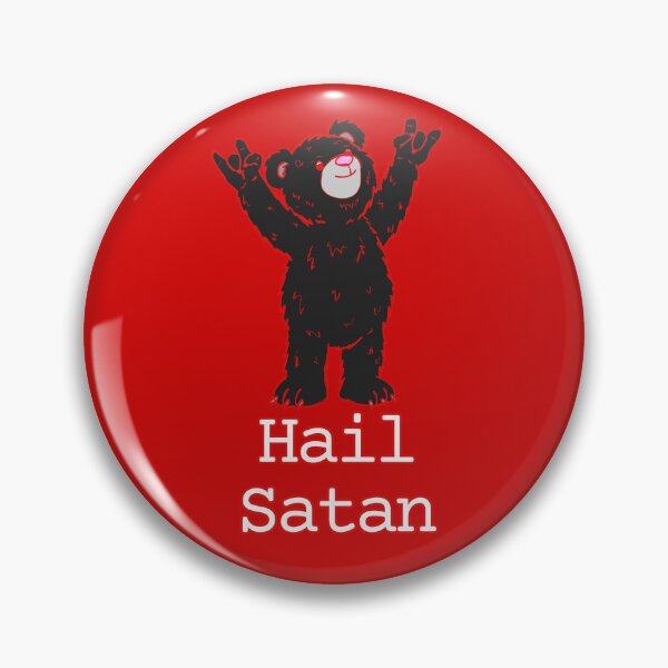 Item preview, Hail Satan Teddy Bear designed and sold by Melty Shirts.