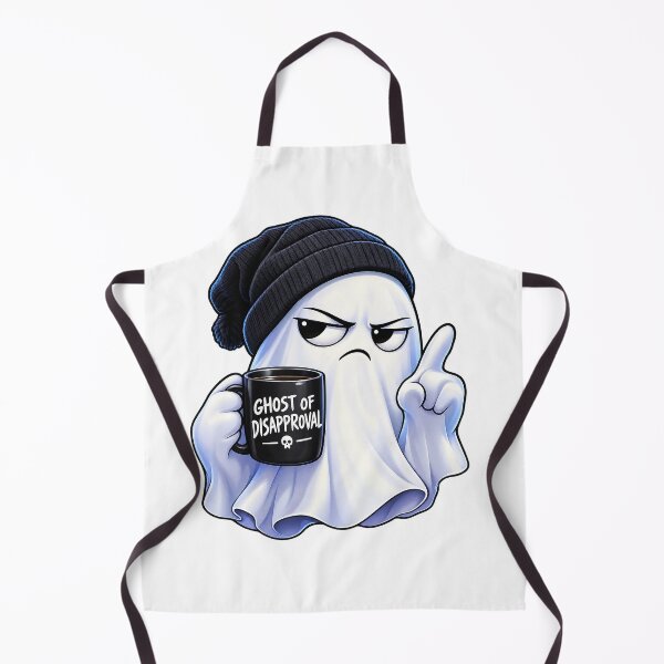 Item preview, Ghost of Disapproval – Spooky Funny Ghost Meme designed and sold by davidheller1.