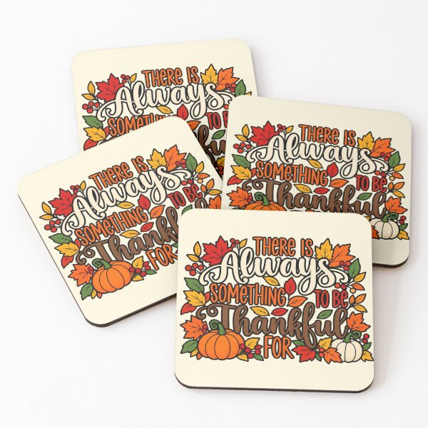 Item preview, There Is Always Something To Be Thankful For Autumn Pumpkins designed and sold by CrazyCraftStudio.
