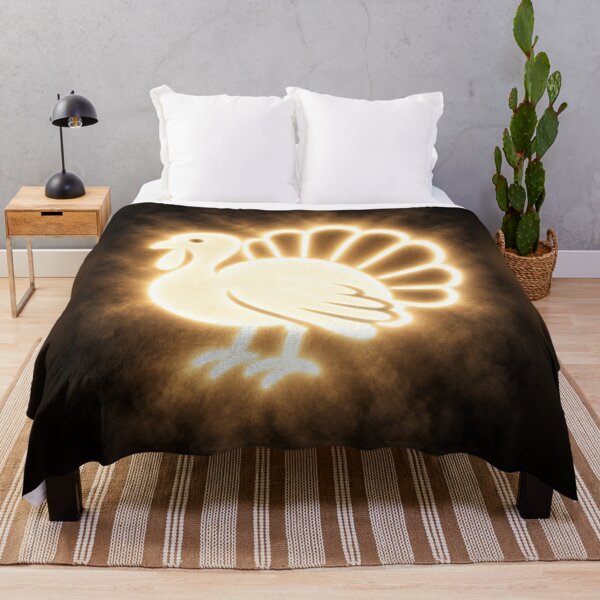 Item preview, Golden Glow Turkey – A Symbol of Gratitude, Abundance & Thanksgiving designed and sold by TheSymbolicBlend.