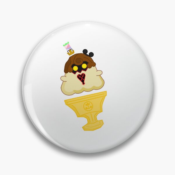 Item preview, Kingdom Hearts Imagination Flan Heartless Pixel Art designed and sold by Spinerak-Pixel.