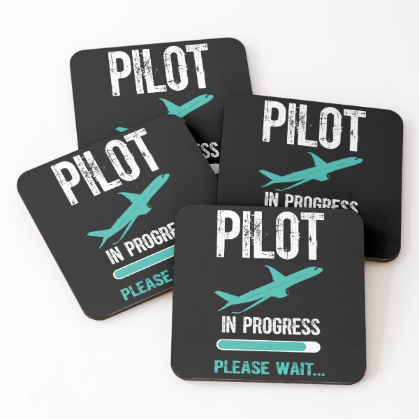 Item preview, Pilot In Progress Please Wait, Aircraft Pilot, Pilot, Navigator, Aviator, Airplane Pilot, Aviation, Pilot Trainee  designed and sold by DoodleUrban.