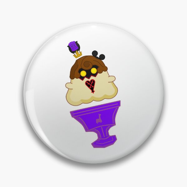 Item preview, kingdom Hearts Villain Flan Heartless Pixel Art  designed and sold by Spinerak-Pixel.