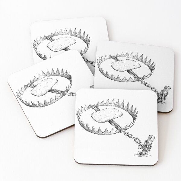 Item preview, Bear Trap designed and sold by Naux | Design & Illustration.