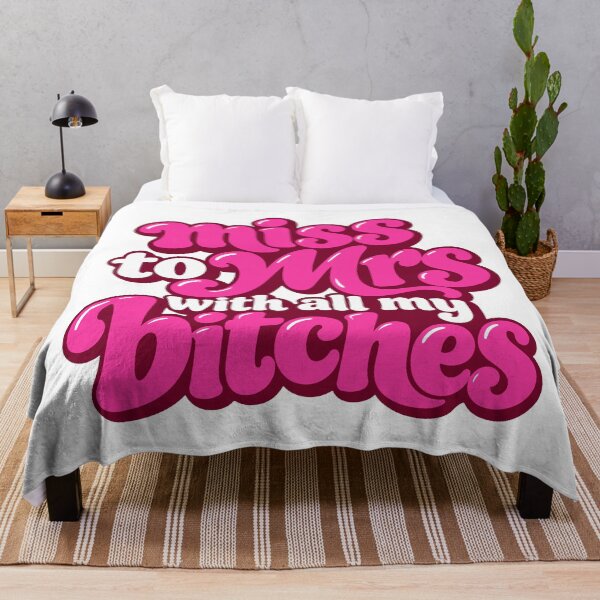 Item preview, Miss To Mrs Bride Tribe Pink Typography designed and sold by FemmePod.