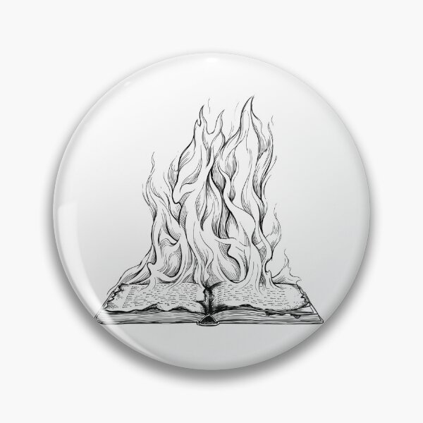 Item preview, Book on Fire designed and sold by Naux | Design & Illustration.