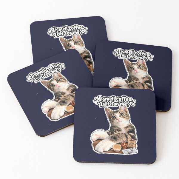 Item preview, I Smell Coffee Is It For Me Funny Morning Brew Humor designed and sold by MeliMedO Art.