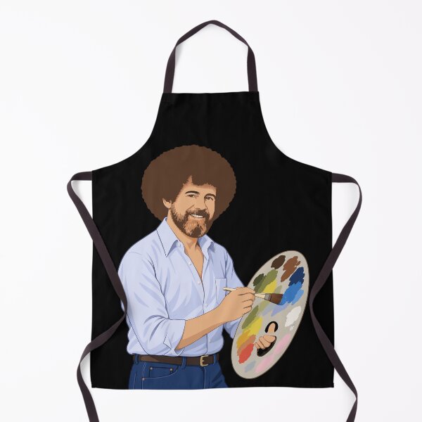 Item preview, Bob Ross No Mistakes Just Happy Accidents Happy Little Trees Vintage Retro Art designed and sold by karamram.