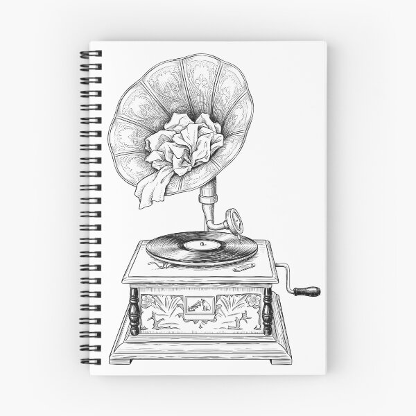 Item preview, Gramophone with Rag-stuffed Bell designed and sold by Naux | Design & Illustration.