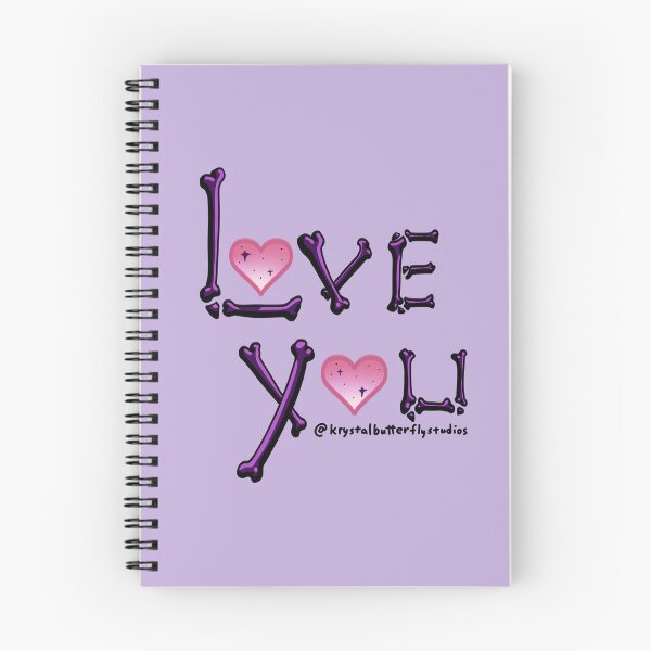 Item preview, Love You (Dark) designed and sold by KrystalBStudios.