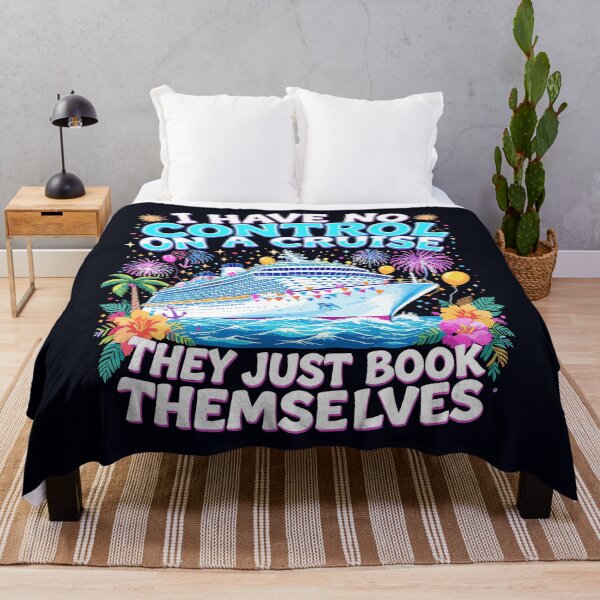 Item preview, I Have No Control On a Cruise – Funny Tropical Cruise Vacation designed and sold by bimimagic.