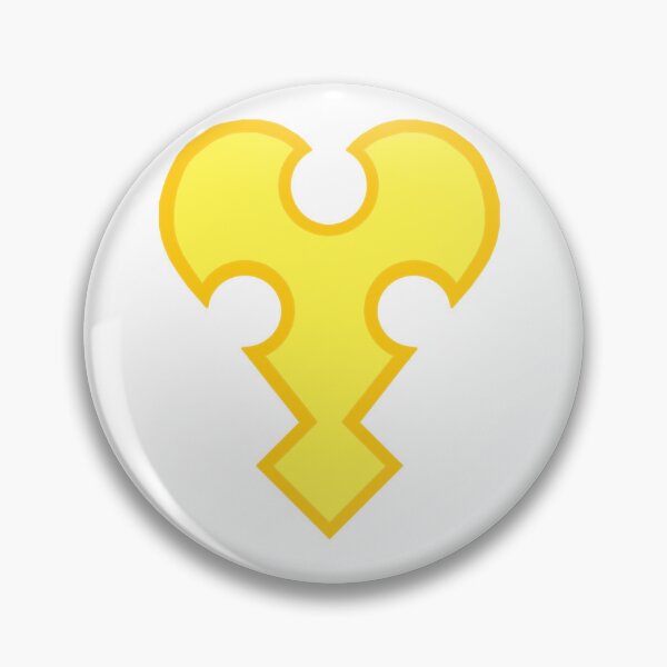 Item preview, Kingdom Hearts Pure of Heart Emblem Pixel Art designed and sold by Spinerak-Pixel.