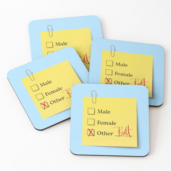 Item preview, Connor Storrie's Voter Registration: Male Female Other (Butt) designed and sold by Hakuna Ricotta.