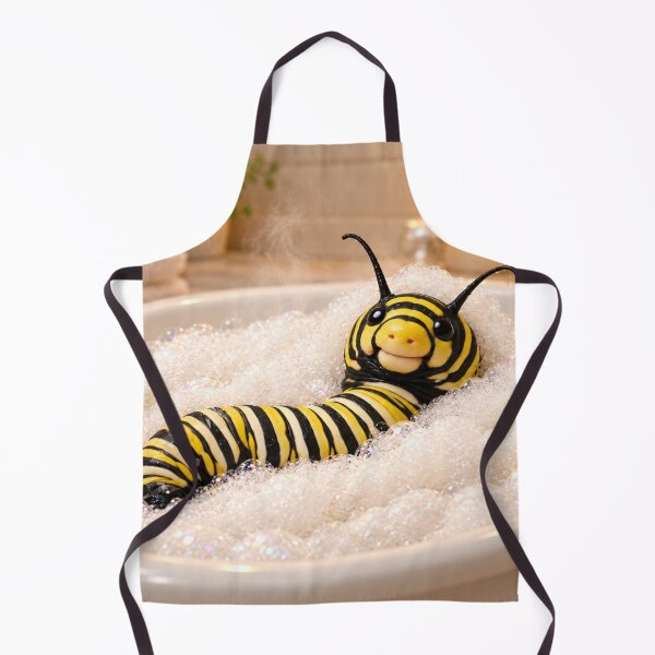 Item preview, Cozy Monarch Caterpillar Bubble Bath designed and sold by Sillytoe.