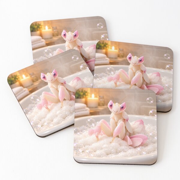 Item preview, Graceful Orchid Mantis Bubble Bath designed and sold by Sillytoe.