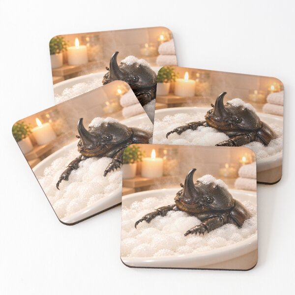 Item preview, Mellow Rhinoceros Beetle Bubble Bath designed and sold by Sillytoe.